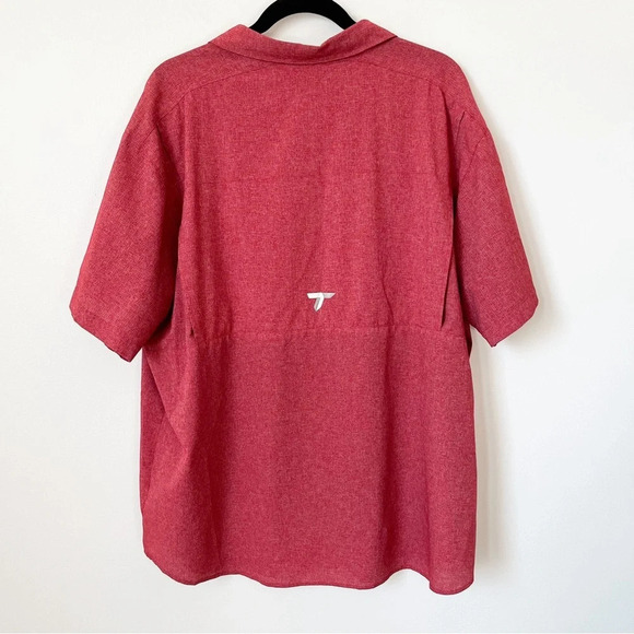 Columbia Omni Freeze Zero Titanium Vented Shirt Red XL or XXL Outdoor Cooling - Picture 6 of 12